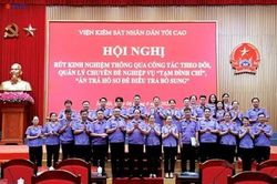 Hội nghị rút kinh nghiệm thông qua công tác theo dõi, quản lý 2 chuyên đề nghiệp vụ