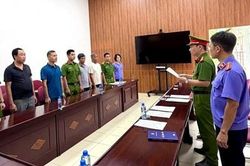 Ph&ecirc; chuẩn khởi tố 4 bị can trong vụ khai th&aacute;c c&aacute;t tr&aacute;i ph&eacute;p