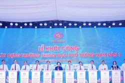 Long trọng Lễ khởi công xây dựng Trường THPT Nam Đàn 1