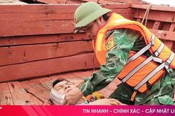 Đồn Biên phòng Cửa Sót ứng cứu một ngư dân gặp nạn trên biển