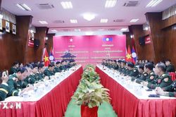 Hợp tác quốc phòng-an ninh giữa Việt Nam và Lào ngày càng thực chất, hiệu quả