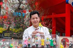 Nghệ nhân Đặng Văn Hậu thổi sức sống mới cho nghệ thuật tò he truyền thống