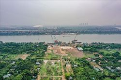 Hà Nội tăng tốc thi công 7 cầu vượt sông Hồng