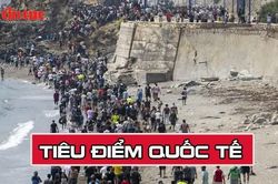 Tin tức TV: Cơn địa chấn di cư chưa từng c&oacute; ở T&acirc;y Ban Nha