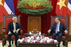 Tổng Bí thư, Chủ tịch nước Tô Lâm tiếp Chủ tịch Quốc hội kiêm Chủ tịch Hạ viện Vương quốc Thái Lan