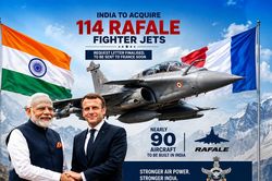 Pháp chào bán 114 tiêm kích Rafale cho Ấn Độ