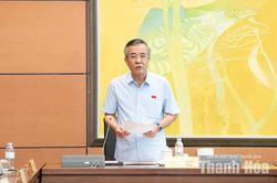 Đo&agrave;n ĐBQH tỉnh Thanh H&oacute;a g&oacute;p &yacute; nhiều nội dung quan trọng v&agrave;o c&aacute;c dự &aacute;n luật