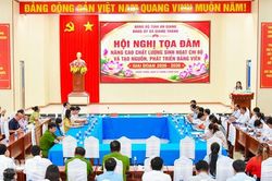 Xã Giang Thành tìm giải pháp nâng chất sinh hoạt chi bộ, phát triển đảng viên