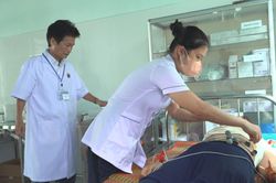 Xã Thăng Điền khám sức khỏe miễn phí cho gần 260 người có công