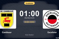 Nhận định Cambuur vs Excelsior: đội hình dự kiến
