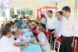 Phường Chơn Thành ra mắt mô hình Điểm chăm sóc sức khỏe cho người cao tuổi