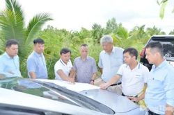 Bàn giao mặt bằng Dự án Khu công nghiệp Tân Phước 1