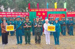 Phường An B&igrave;nh ho&agrave;n th&agrave;nh diễn tập t&aacute;c chiến trong khu vực ph&ograve;ng thủ