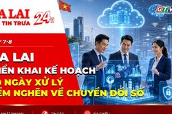 Điểm tin trưa: Gia Lai triển khai kế hoạch 100 ng&agrave;y xử l&yacute; điểm nghẽn về chuyển đổi số