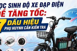 Infographic Học sinh độ xe đạp điện để tăng tốc: 7 dấu hiệu phụ huynh cần kiểm tra