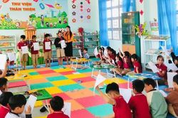 Thư viện thân thiện trong trường tiểu học: “Chìa khóa” giúp học sinh DTTS tăng cường tiếng Việt