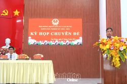 HĐND xã Vạn Hưng tổ chức Kỳ họp chuyên đề