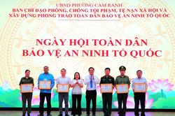 Phường Cam Ranh tổ chức Ng&agrave;y hội To&agrave;n d&acirc;n bảo vệ an ninh Tổ quốc năm 2026