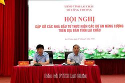 Sở Công thương gặp gỡ các nhà đầu tư thực hiện các dự án năng lượng trên địa bàn tỉnh