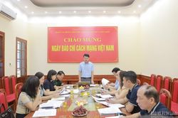 Thống nhất nội dung chuẩn bị tổ chức hội nghị phối hợp tuyên truyền công tác quốc phòng, quân sự địa phương