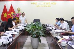 Họp Ban Đề thi v&agrave; Tổ Thư k&yacute; cuộc thi trực tuyến &ldquo;T&igrave;m hiểu ph&aacute;p luật về trật tự an to&agrave;n giao th&ocirc;ng đường bộ&rdquo;