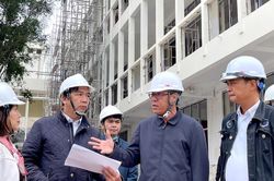Phó Chủ tịch UBND tỉnh Lâm Đồng Nguyễn Minh kiểm tra tiến độ Dự án Trường TH&THCS Xuân Hương