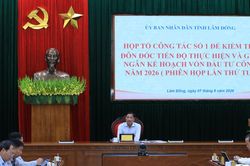 Lâm Đồng thúc đẩy giải ngân đầu tư công khu vực phía Tây