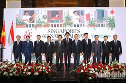 Đồng chí Bí thư Tỉnh ủy Trần Huy Tuấn dự Lễ kỷ niệm Quốc khánh Singapore và 30 năm thành lập VSIP