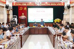 Đo&agrave;n c&ocirc;ng t&aacute;c Ban Chỉ huy Ph&ograve;ng thủ d&acirc;n sự quốc gia kiểm tra c&ocirc;ng t&aacute;c ph&ograve;ng, chống thi&ecirc;n tai tại phường Duy Ti&ecirc;n v&agrave; x&atilde; Hải Thịnh