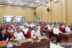 Đảng ủy phường Nam Hoa Lư sơ kết việc thực hiện Nghị quyết về tăng cường sự lãnh đạo của Đảng đối với công tác quản lý đất đai, trật tự xây dựngĐảng ủy phường Nam Hoa Lư sơ kết một năm thực hiện nghị quyết về tăng cường sự lãnh đạo của Đảng đối với công t