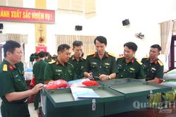 Đoàn công tác Quân khu 4 kiểm tra công tác tìm kiếm, quy tập hài cốt liệt sĩ tại tỉnh Quảng Trị