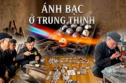 &Aacute;nh bạc ở Trung Thịnh