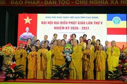 Cao Bằng: Thượng tọa Thích Thanh Đường được suy cử tân Trưởng ban Trị sự tỉnh, nhiệm kỳ 2026-2031