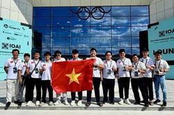 Việt Nam giành 7 huy chương Olympic Trí tuệ nhân tạo quốc tế