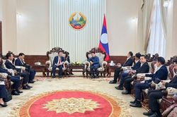 Vinachem tăng cường phối hợp với các cơ quan cấp cao của Lào, thúc đẩy dự án khai thác và chế biến muối mỏ Kali