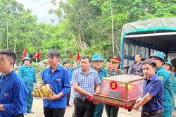 Đưa 2 liệt sĩ trở về với đồng đội sau hơn nửa thế kỷ