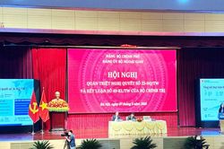 Bộ Ngoại giao tổ chức Hội nghị qu&aacute;n triệt Nghị quyết số 23-NQ/TW của Bộ Ch&iacute;nh trị: Đưa c&ocirc;ng t&aacute;c người Việt Nam ở nước ngo&agrave;i l&ecirc;n tầm tư duy mới