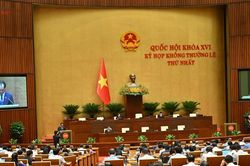 Ngày làm việc thứ 5, Kỳ họp không thường lệ thứ Nhất, Quốc hội khóa XVI