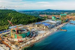 Trung tâm Hội nghị và Nhà hát APEC tại Phú Quốc dần thành hình