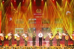 8 đội hình tiêu biểu tham dự chung kết Hội thi lực lượng tham gia bảo vệ ANTT ở cơ sở toàn quốc lần thứ nhất