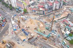 Thông xe đường Vành đai 1 đoạn Hoàng Cầu - Voi Phục dịp Quốc khánh 2/9