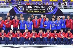 Futsal Việt Nam giành Á quân giải châu lục sau hành trình bất bại