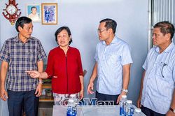 Xã Hòa Bình đẩy nhanh tiến độ bàn giao nhà cho hộ khó khăn trong tháng 8