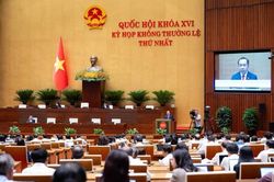 Quốc hội nghe b&aacute;o c&aacute;o sửa 4 luật li&ecirc;n quan lĩnh vực khoa học c&ocirc;ng nghệ