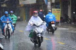 Thời tiết ngày 7/8: Bắc bộ mưa to, chiều tối giảm dần