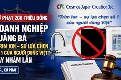 Ủy ban Cạnh tranh Quốc gia xử phạt Công ty Cosmos Japan Creation vì thông tin gây nhầm lẫn