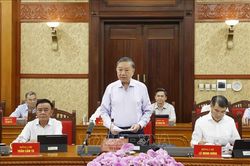 Th&ocirc;ng b&aacute;o Kết luận của Tổng B&iacute; thư, Chủ tịch nước T&ocirc; L&acirc;m tại Phi&ecirc;n họp Ban Chỉ đạo Trung ương thực hiện Nghị quyết 57