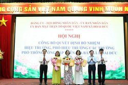 Xã Hoài Đức: Giảm số lượng để nâng cao chất lượng cơ sở giáo dục công lập
