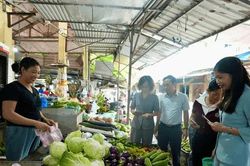 X&atilde; Đan Phượng ra mắt m&ocirc; h&igrave;nh 'Chợ số kh&ocirc;ng d&ugrave;ng tiền mặt'