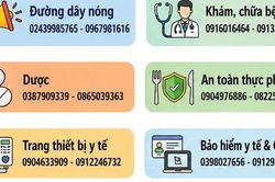Sở Y tế Hà Nội công khai 21 số điện thoại tiếp nhận, giải đáp thông tin
